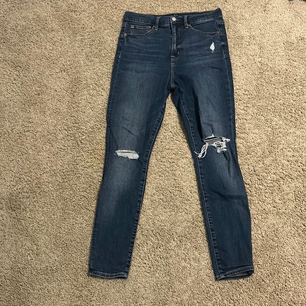 Gap Dark Wash Skinny Jeans